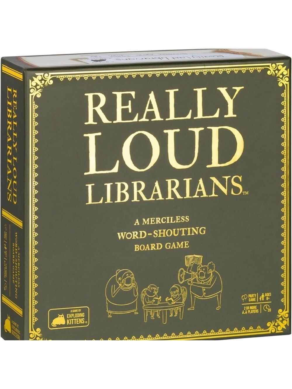 Really Loud Librarians Board Game by Exploding Kittens